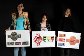 Clydebank Winners (L R Joanna, Kayleigh & Mariia)