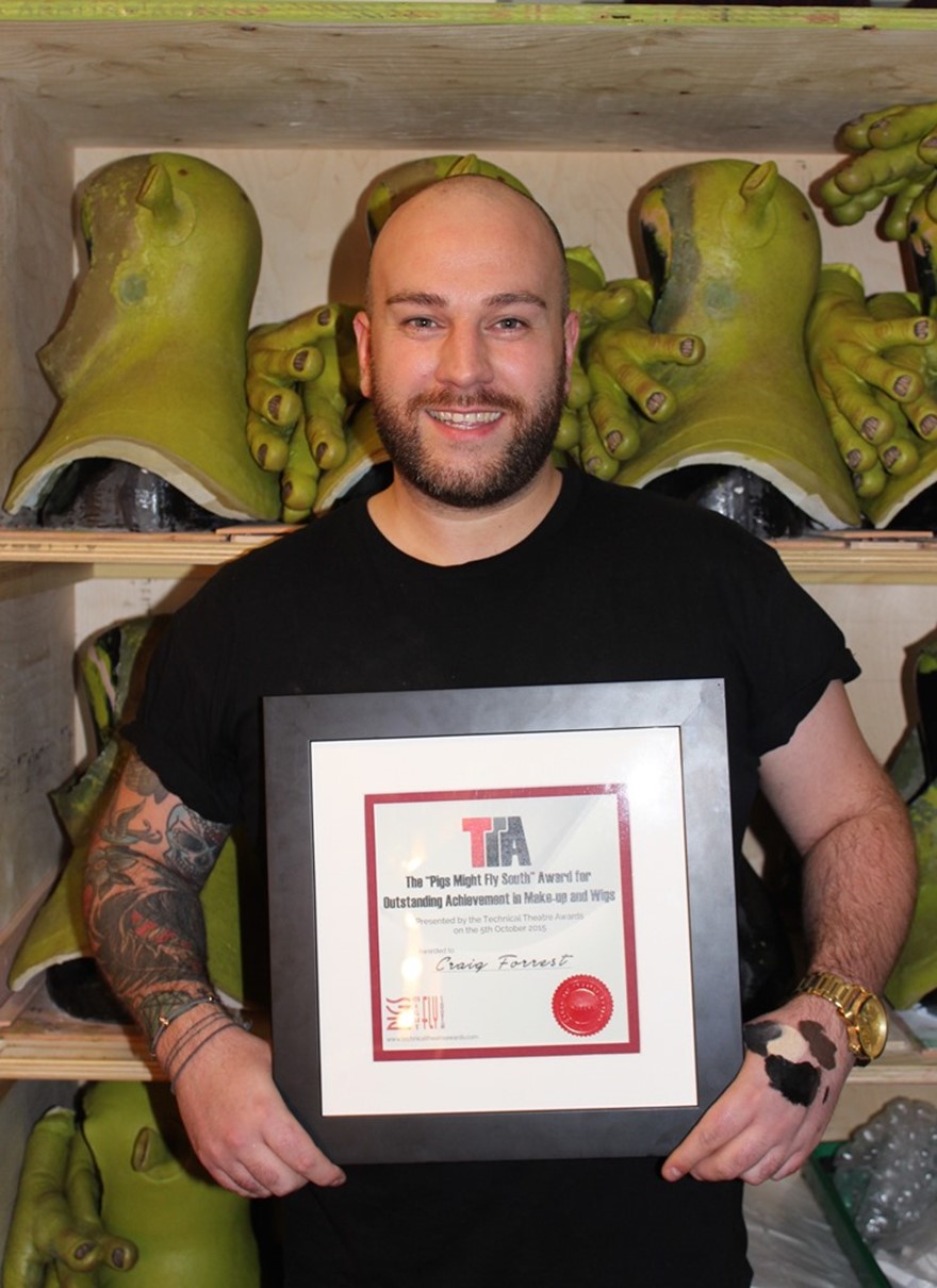 Craig Forrest And Award b